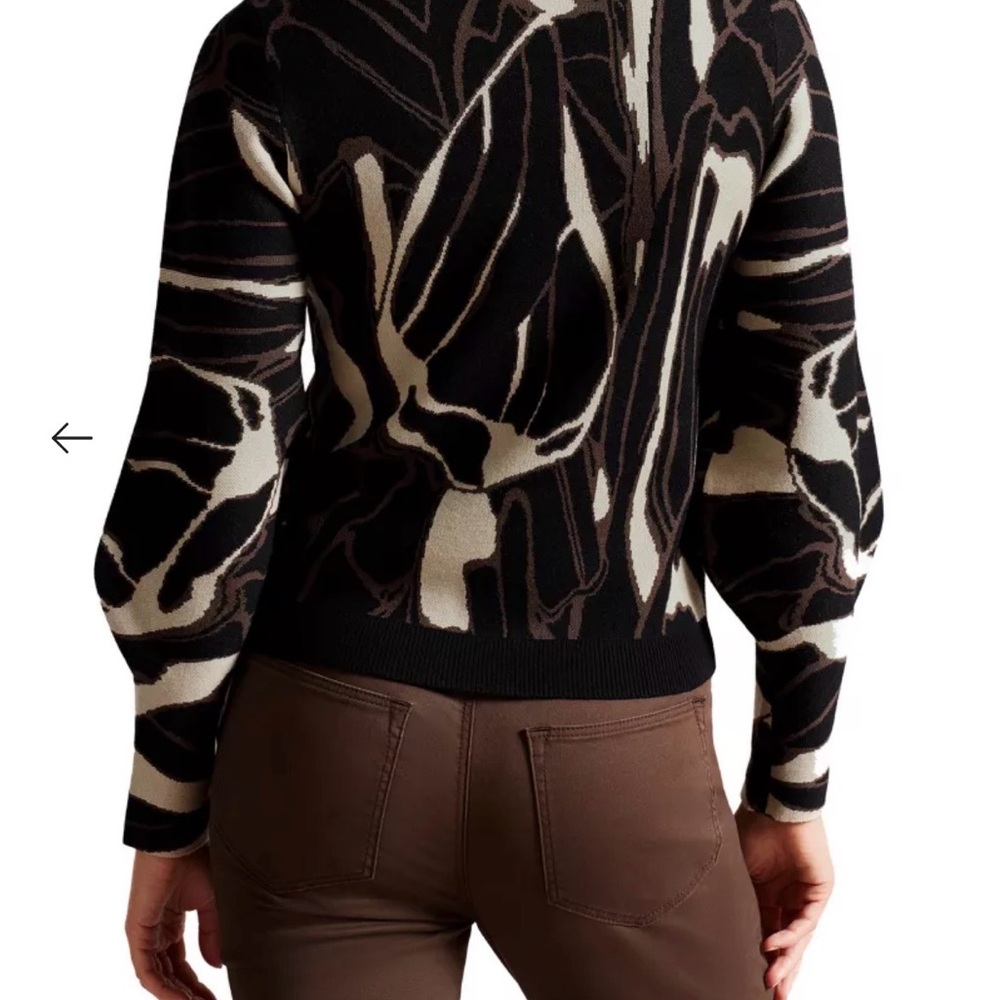 Ted Baker London Mariela Abstract Knitted Jumper - Picture 9 of 9